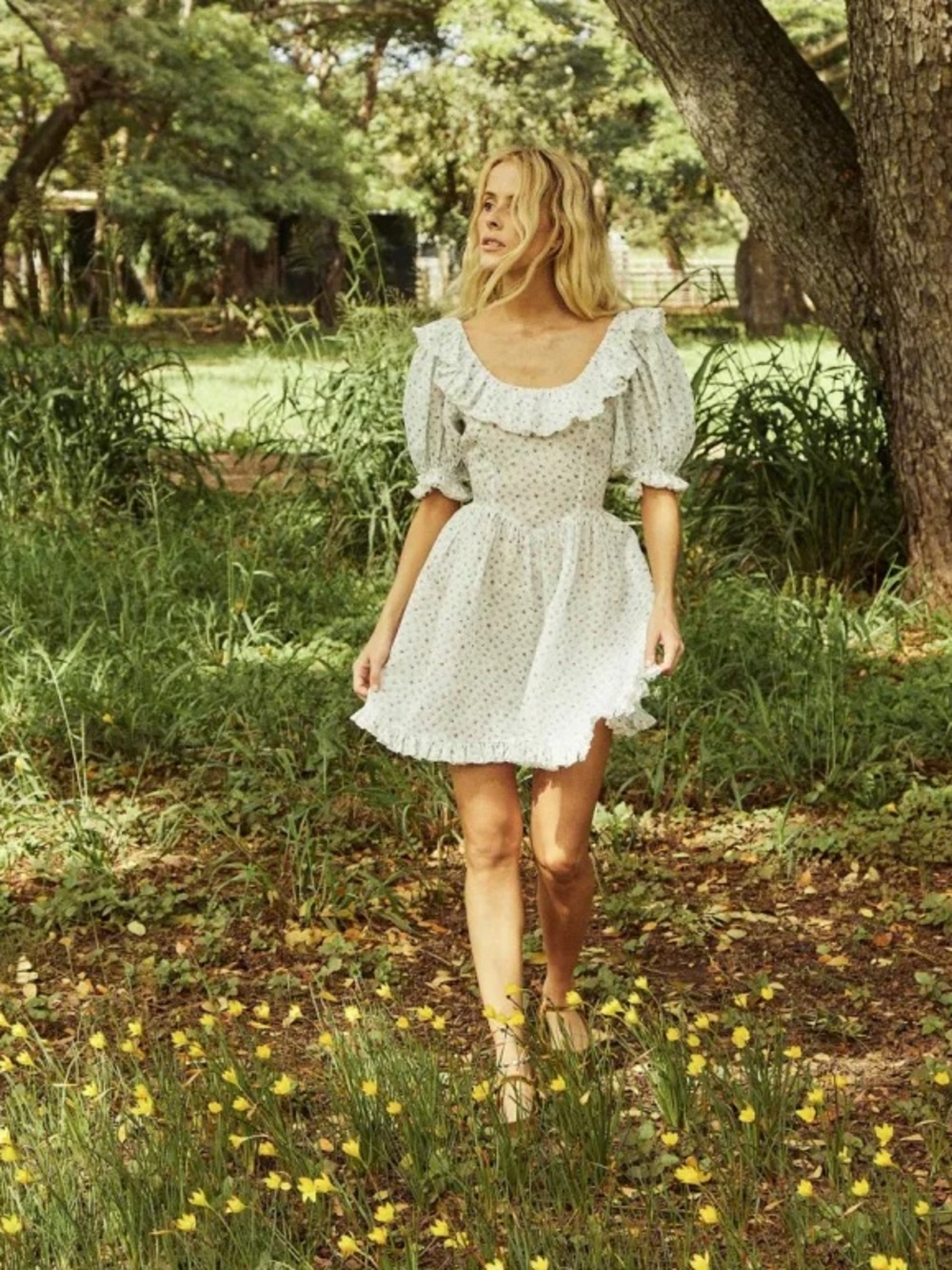 Doen Blume Dress in Spring Parc Monceau